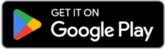 Musta suorakaiteen muotoinen merkki, jonka vasemmalla puolella on Google Play -logo ja oikealla valkoisella tekstillä ”Hanki se Google Playsta”.