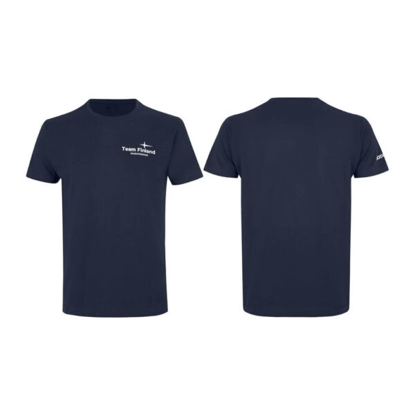 T-shirt navy unisex - Team Finland Orienteering - Image 3